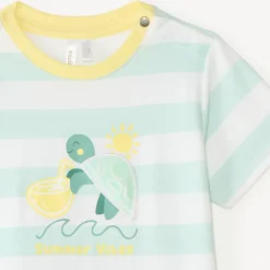 Ensemble 2 pièces t-shirt manches courtes + short pour bébé garçon
