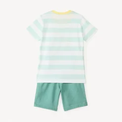 Ensemble 2 pièces t-shirt manches courtes + short pour bébé garçon