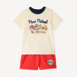 Ensemble 2 pièces t-shirt + short Pat'Patrouille pour bébé garçon