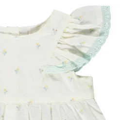 Ensemble 3 pièces tunique + bloomer + bandeau pour bébé fille