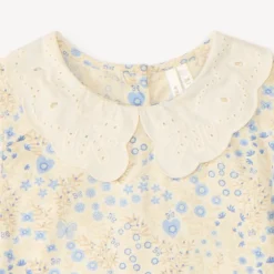 Ensemble 2 pièces tunique + legging fleuris pour bébé fille