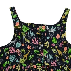 Ensemble robe à bretelles + corsaire pour bébé fille
