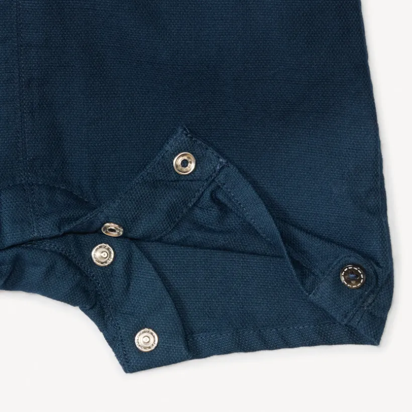 Ensemble salopette + t-shirt marinière pour bébé garçon