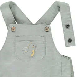 Ensemble salopette + t-shirt manches longues dragon pour bébé garçon