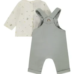Ensemble salopette + t-shirt manches longues dragon pour bébé garçon