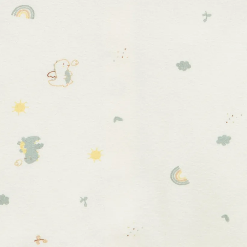 Ensemble salopette + t-shirt manches longues dragon pour bébé garçon