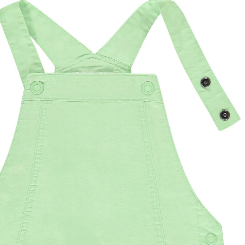 Ensemble salopette uni + t-shirt fantaisie pour bébé garçon