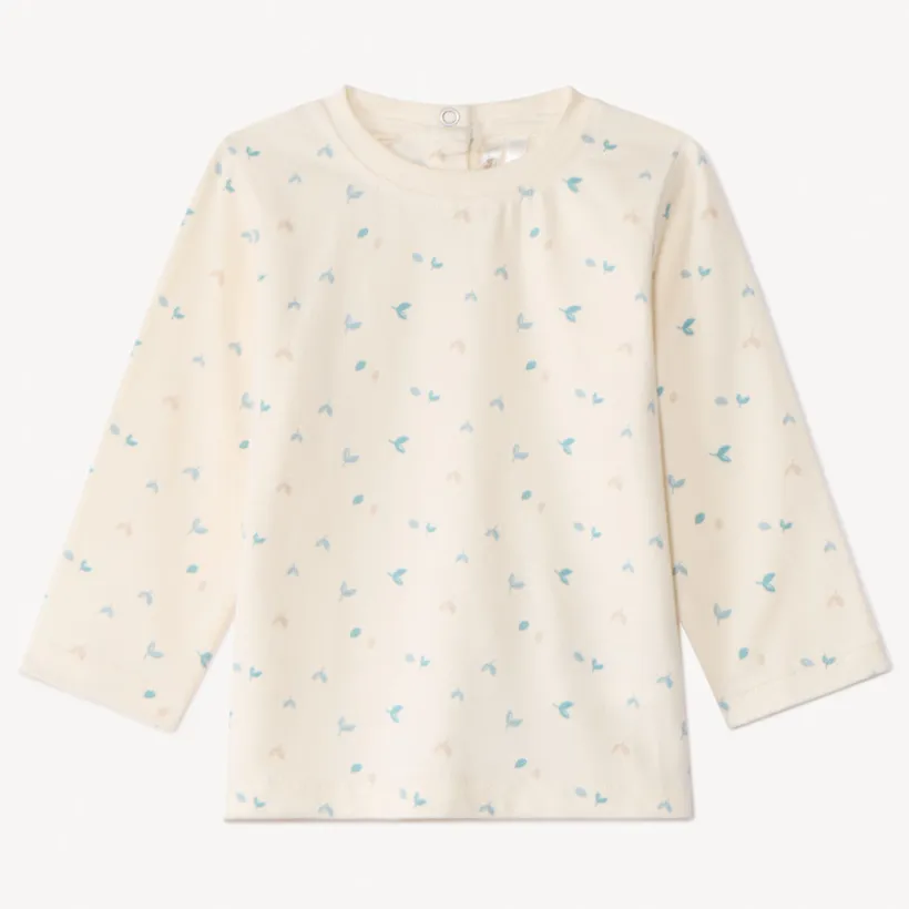 Ensemble salopette uni + t-shirt fantaisie pour bébé garçon