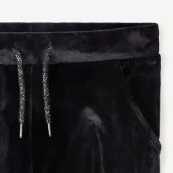 Ensemble sweat à capuche + jogging en velours pour fille