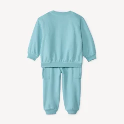Ensemble sweat fantaisie + jogging style cargo pour bébé garçon