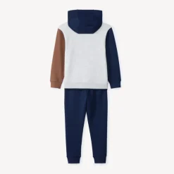 Ensemble sweat + jogging fantaisie colorblock pour garçon