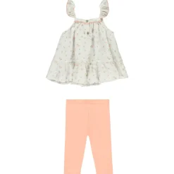 Ensemble tunique + caleçon long fantaisie pour bébé fille