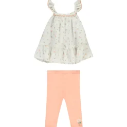 Ensemble tunique + caleçon long fantaisie pour bébé fille
