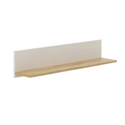 Etagère murale Hazel Cashmere Beige / Chêne montana