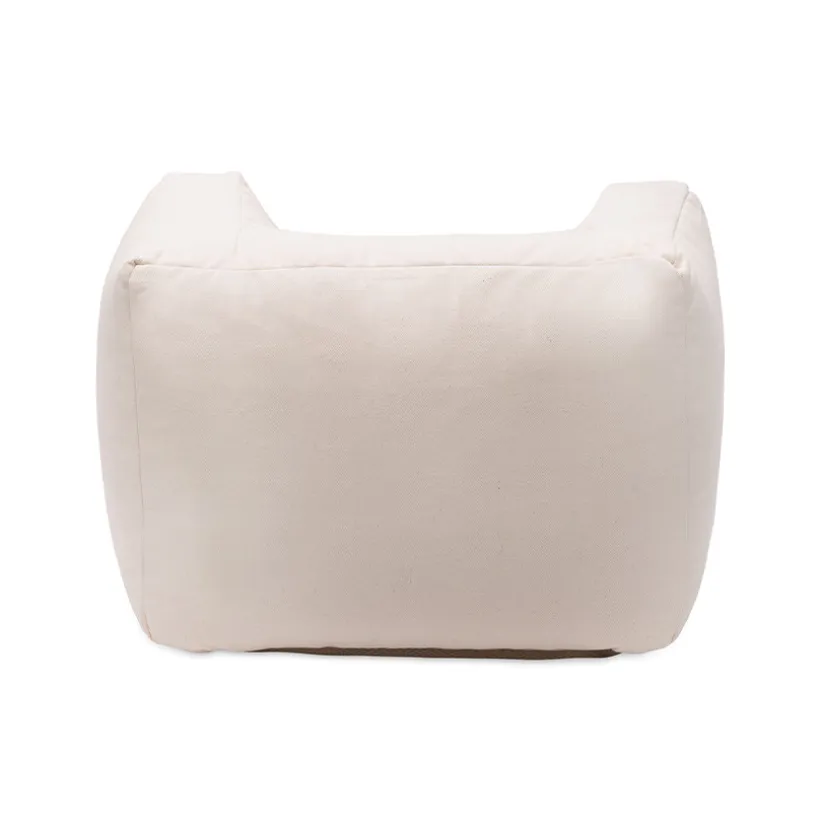 Fauteuil pour enfant en twill natural
