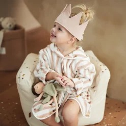 Fauteuil pour enfant en twill natural