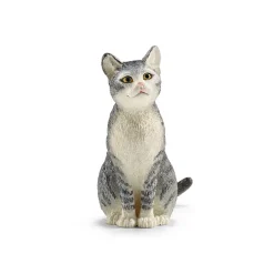 Figurine chat assis