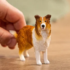 Figurine chien Colley