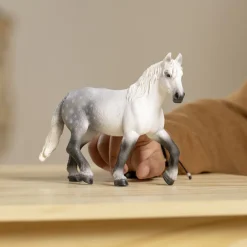 Figurine jument Percheron