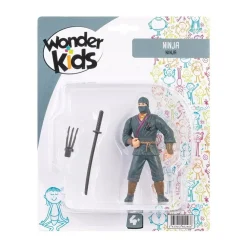 Figurine ninja avec accessoires (modèle aléatoire)
