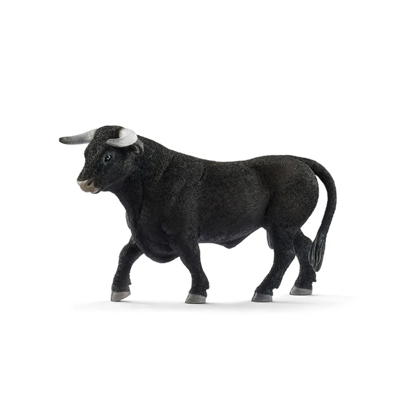 Figurine taureau noir