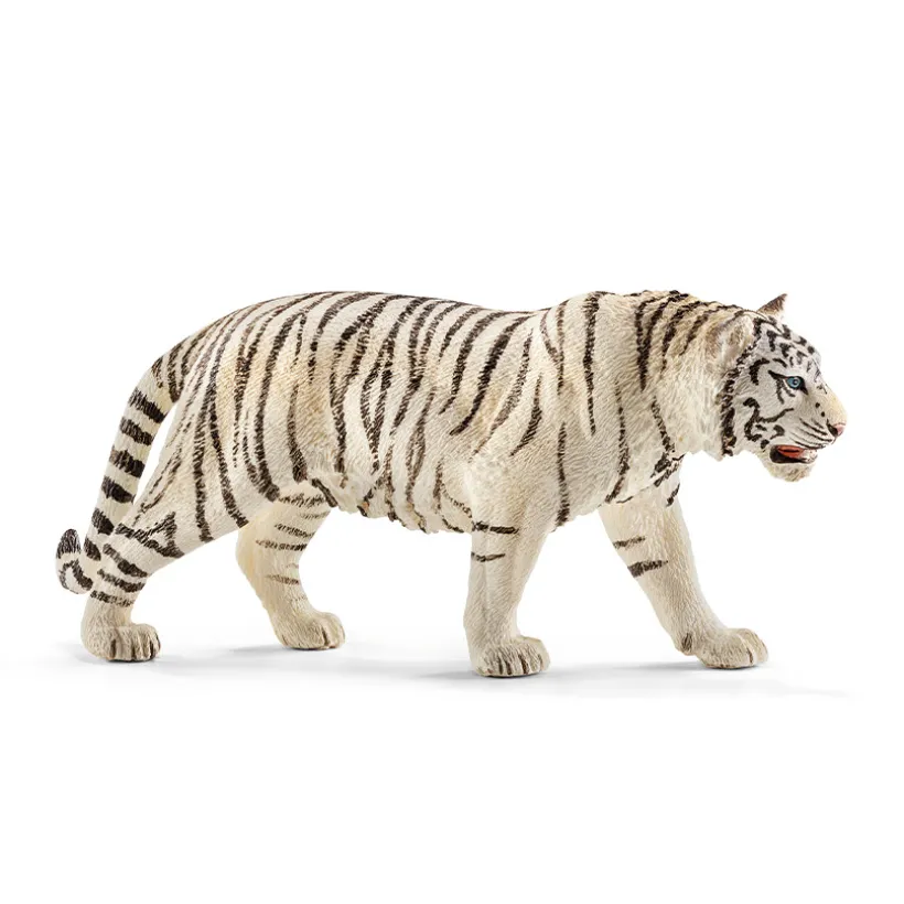 Figurine tigre blanc mâle