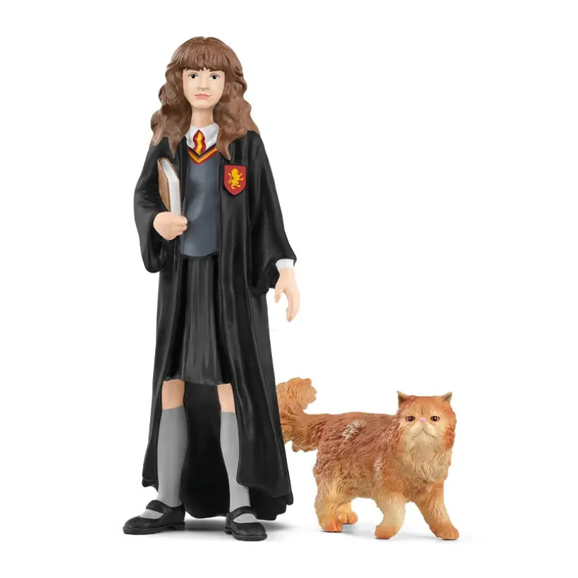 Figurine Wizarding World Hermione Granger et Pattenrond