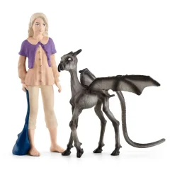 Figurine Wizarding World Luna Lovegood + bébé sombral