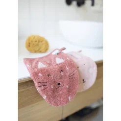Gant de toilette Mrs Cat/Mrs Rabbit 2pcs