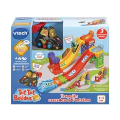 Garage Tut tut Bolides - Tremplins cascades de l'extrême + personnage Lucas