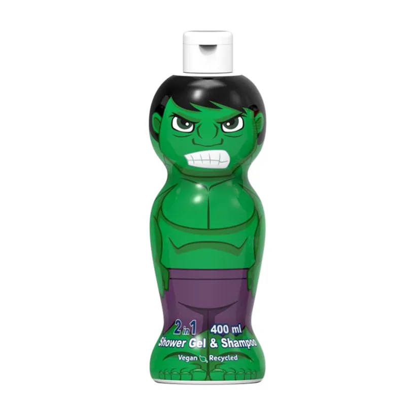 Gel douche + shampoing Hulk 400ml