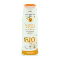 Gel lavant 3 en 1 certifié bio Va prendre ta douche ! à l'abricot 250 ml