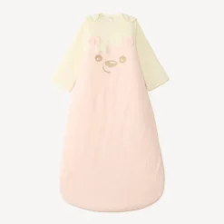 Gigoteuse en velours avec manches amovibles broderie ourson TOG 3 pour bébé fille