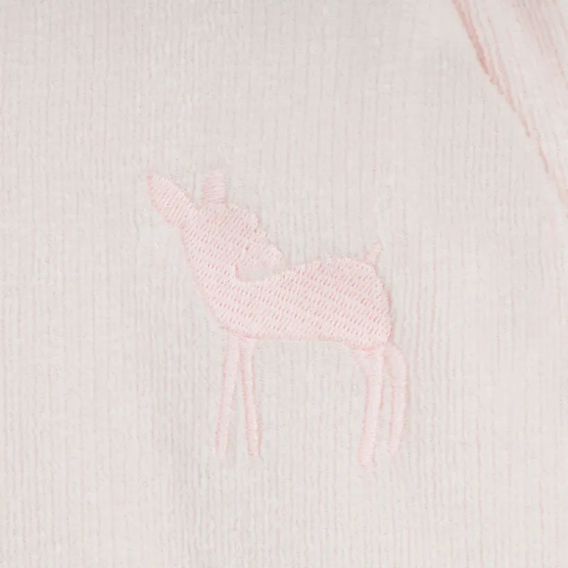 Gigoteuse à manches amovibles en velours côtelé TOG 3.5 biche rose