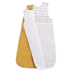 Gigoteuse 0-6M sans manches ouatinée Sunlight - Jaune