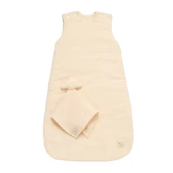 Gigoteuse ouatinée en gaze 0-6M TOG 2 + doudou mouchoir vanilla