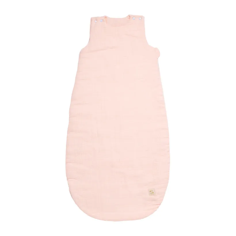 Gigoteuse ouatinée TOG 2 en double gaze 6-24M pétale