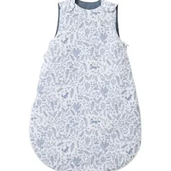 Gigoteuse sans manches - Blanc/bleu - Forêt enchantée -0/6mois