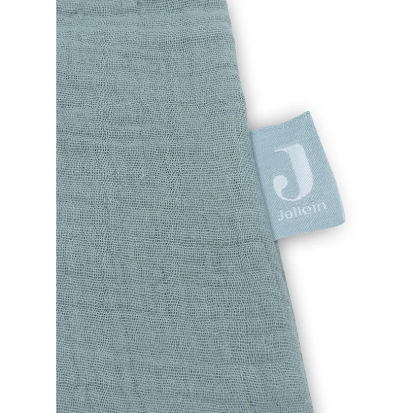 Gigoteuse sans manches 70cm gaze de coton Sea Green