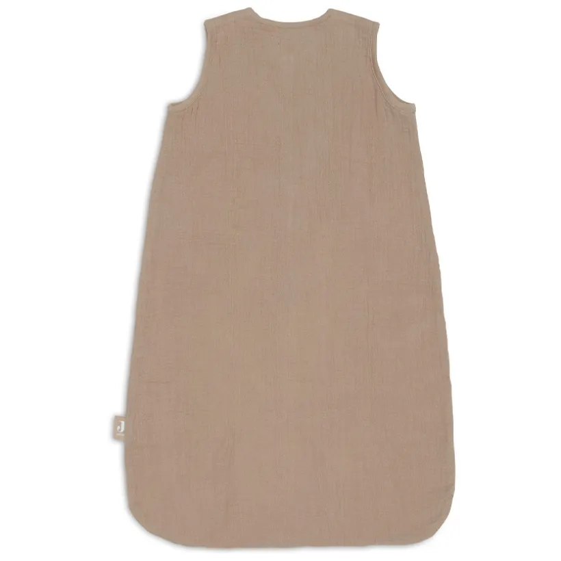 Gigoteuse sans manches 110cm gaze de coton Biscuit
