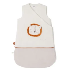 Gigoteuse sans manches en veloudoux Babou 50 cm bicolore