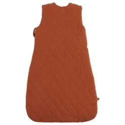 Gigoteuse sans manches ouatinée 0-6M - Terracotta Esmée