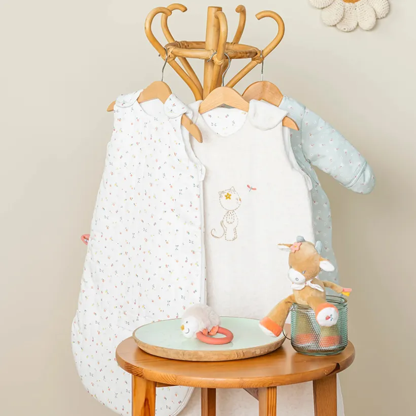 Gigoteuse TOG 2.5 Mila, Lana & Zoë 90 cm en velours beige