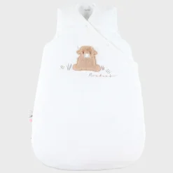 Gigoteuse veloudoux sans manches 70cm Fluffy Ecru