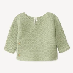 Gilet brassière en tricot bébé