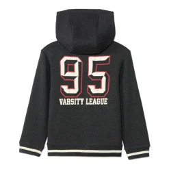 Gilet à capuche à print numéro de sportif pour garçon