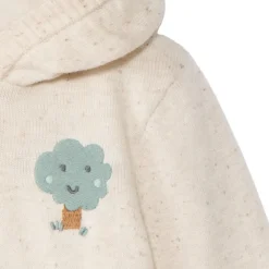 Gilet doublé sherpa avec patch brodé pour bébé garçon