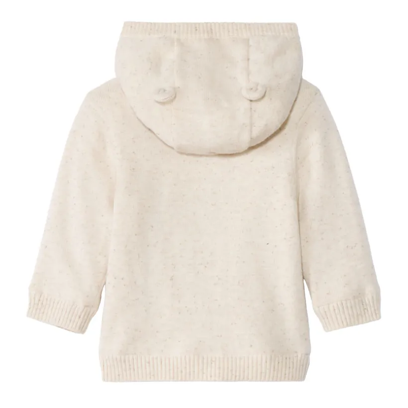 Gilet doublé sherpa avec patch brodé pour bébé garçon