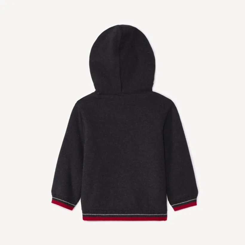 Gilet en tricot avec rennes de Noël pour bébé garçon