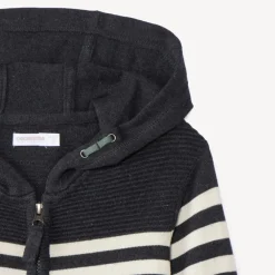 Gilet en tricot fantaisie effet color block pour garçon